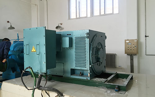 禹州某水电站工程主水泵使用我公司高压电机一年质保