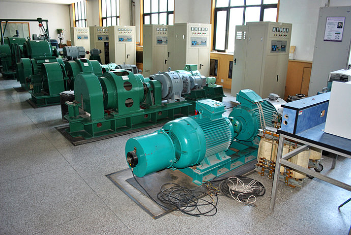 禹州某热电厂使用我厂的YKK高压电机提供动力安装尺寸